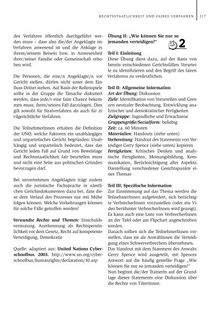 MENSCHENRECHTE VERSTEHEN - ETC Graz