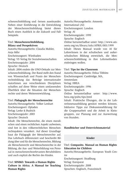 MENSCHENRECHTE VERSTEHEN - ETC Graz