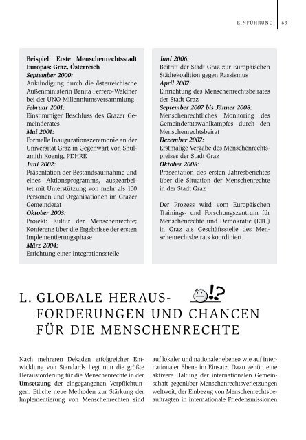 MENSCHENRECHTE VERSTEHEN - ETC Graz