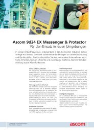 Ascom 9d24 EX Messenger & Protector ascom