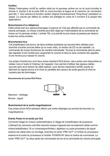 ce qui sont brancher des applications