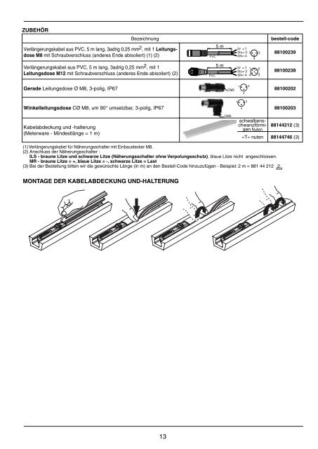 DETECTEUR DE POSITION POUR "PROFIL T ... - ASCO Numatics