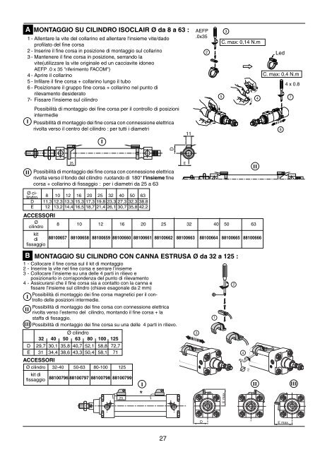 DETECTEUR DE POSITION "COMPACT ... - ASCO Numatics