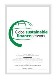 Global Sustainable Finance Network