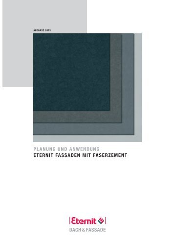 Planung & Anwendung Fassaden [PDF] - Eternit AG