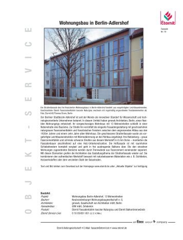 Objekt-Service Neu (Page 9) - Eternit AG