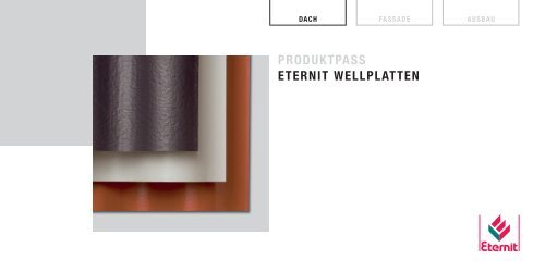 Produktpass Wellplatten [PDF] - Eternit AG