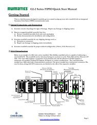 Guide de Démarrage Rapide Série 2-2 - FIPIO - ASCO Numatics