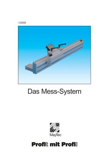 Das Mess-System - ASD Aluminium Systemtechnik Gmbh Bochum