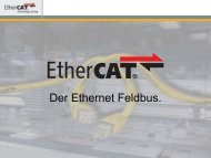 Der Ethernet Feldbus. - EtherCAT