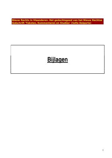 Bijlagen - E-thesis