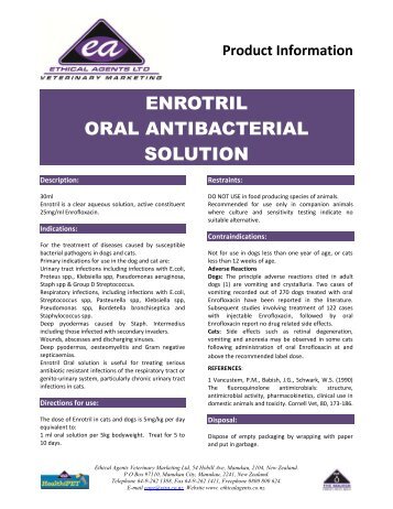Enrotril Oral solution - Ethical Agents