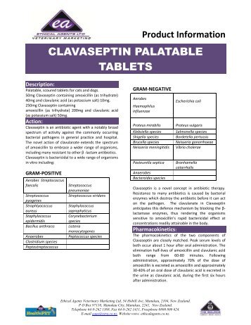 Clavaseptin - Ethical Agents