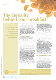 The cereality behind your breakfast - Ethical Consumer