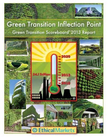 Green Transition Scoreboard - Ethical Markets