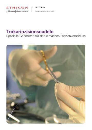 Trokarinzisionsnadeln - Ethicon