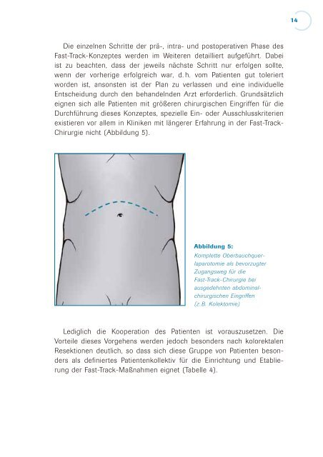 Fast-Track in der Abdominalchirurgie Fast-Track in der ... - Ethicon