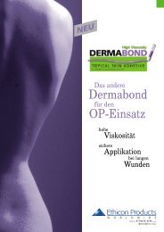 Dermabond OP-Einsatz - Ethicon