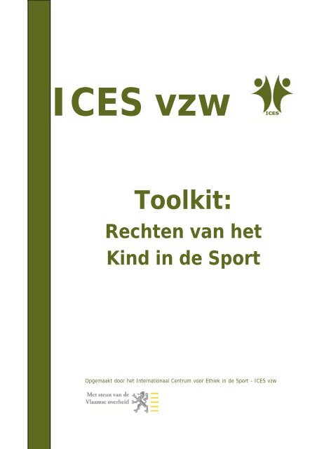 Toolkit: - Internationaal Centrum voor Ethiek in de Sport