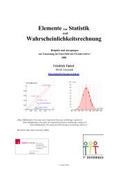 Beispiele aus Statistik