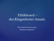 Ethikboard – der Klagenfurter Ansatz