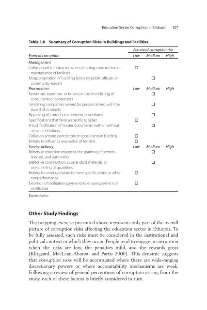 Diagnosing Corruption in Ethiopia - Ethiomedia