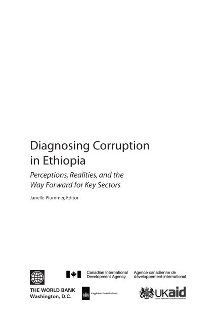 Diagnosing Corruption in Ethiopia - Ethiomedia