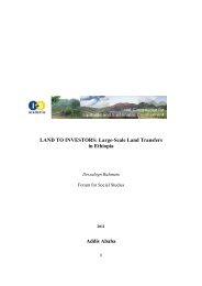 LAND TO INVESTORS: Large-Scale Land Transfers in Ethiopia ...
