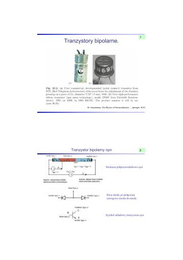 Tranzystory bipolarne.