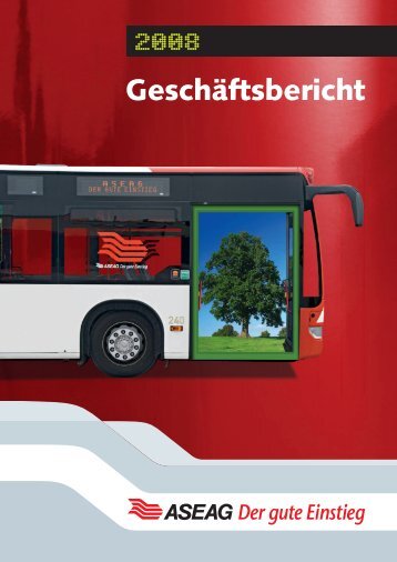 Mitarbeiter am 31.12. - ASEAG Der gute Einstieg