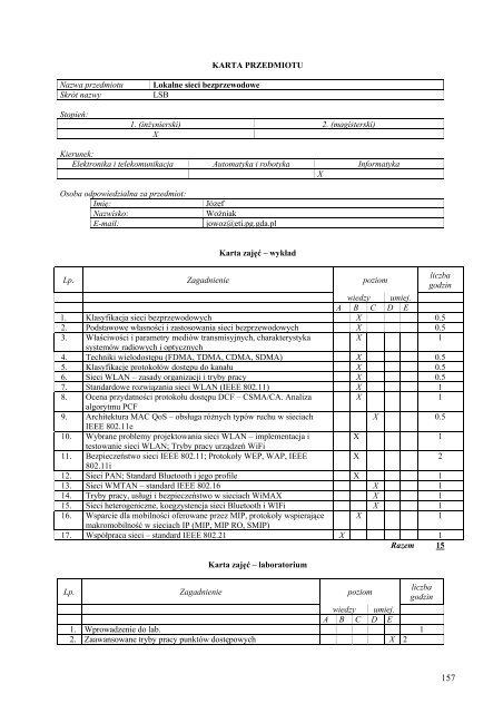 Wersja pełna [8,55 MB] - Wydział Elektroniki, Telekomunikacji i ...