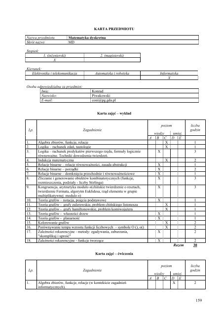 Wersja pełna [8,55 MB] - Wydział Elektroniki, Telekomunikacji i ...