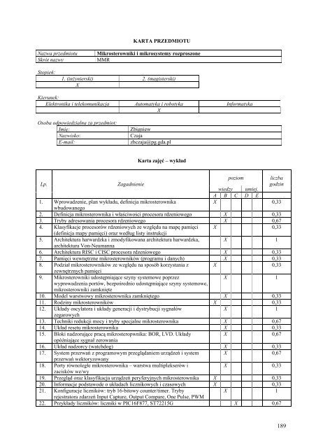 Wersja pełna [8,55 MB] - Wydział Elektroniki, Telekomunikacji i ...