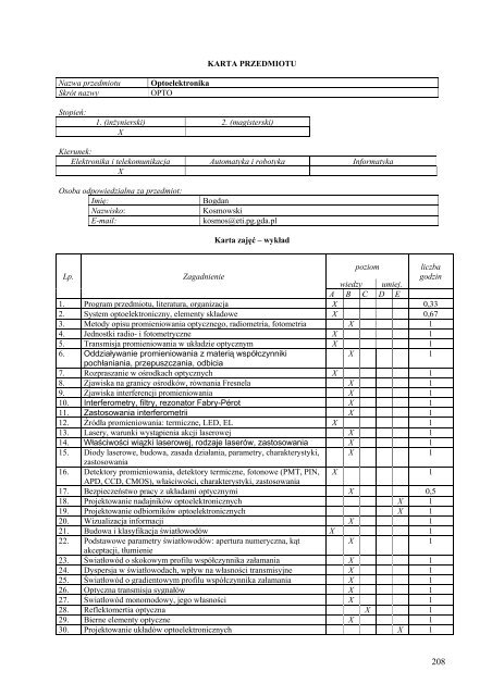 Wersja pełna [8,55 MB] - Wydział Elektroniki, Telekomunikacji i ...