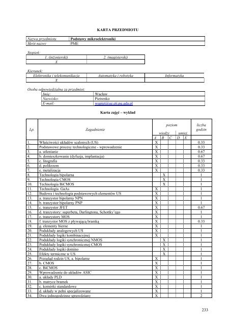 Wersja pełna [8,55 MB] - Wydział Elektroniki, Telekomunikacji i ...