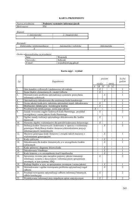 Wersja pełna [8,55 MB] - Wydział Elektroniki, Telekomunikacji i ...