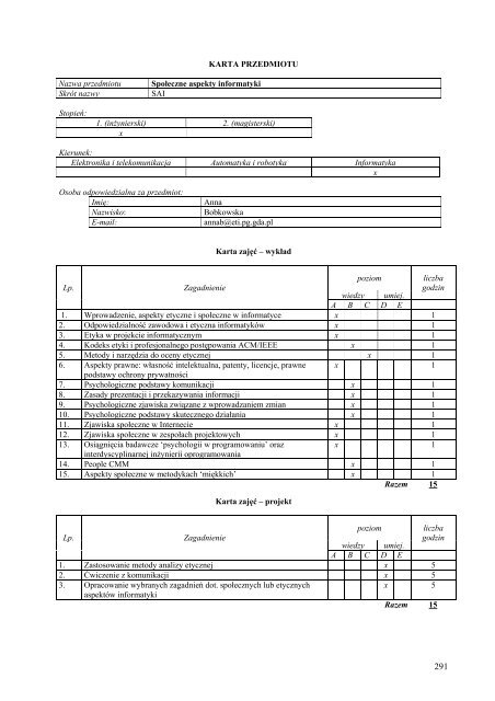 Wersja pełna [8,55 MB] - Wydział Elektroniki, Telekomunikacji i ...