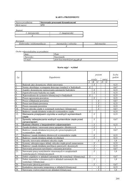 Wersja pełna [8,55 MB] - Wydział Elektroniki, Telekomunikacji i ...