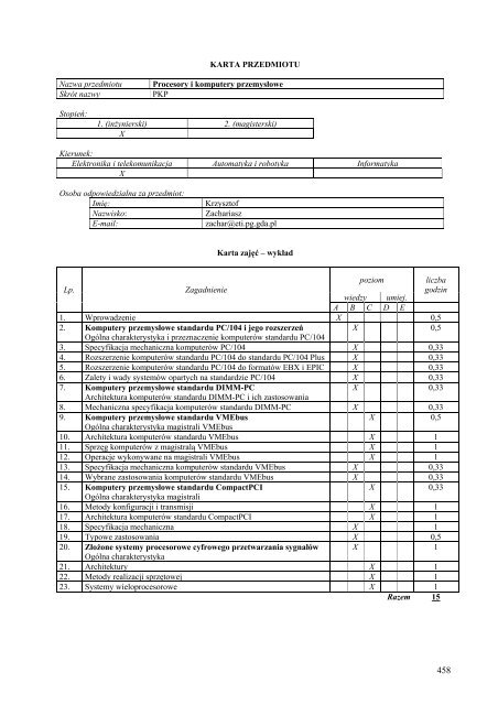 Wersja pełna [8,55 MB] - Wydział Elektroniki, Telekomunikacji i ...