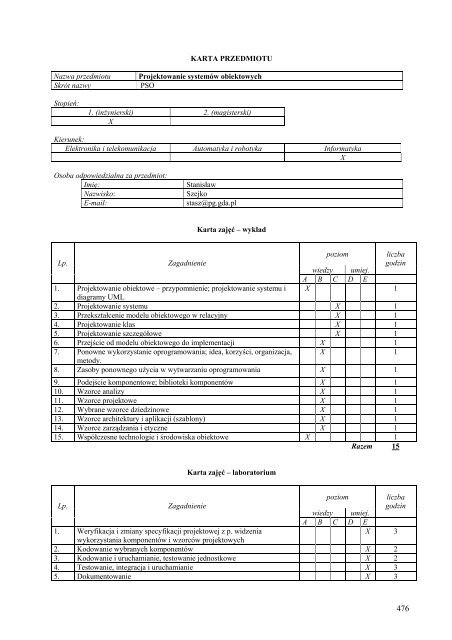 Wersja pełna [8,55 MB] - Wydział Elektroniki, Telekomunikacji i ...