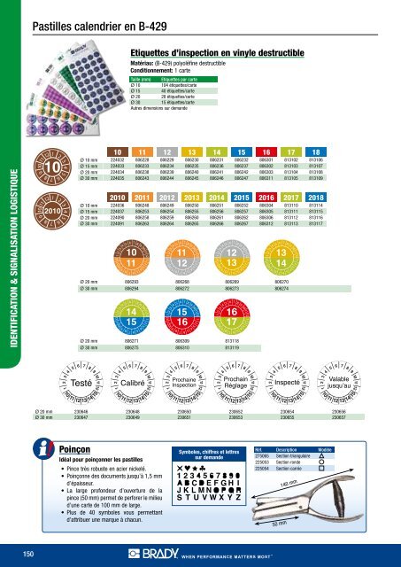 IDENTIFICATION & SIGNALISATION LOGISTIQUE - Etilux