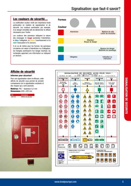 SIGNALISATION DE SECURITE - Etilux