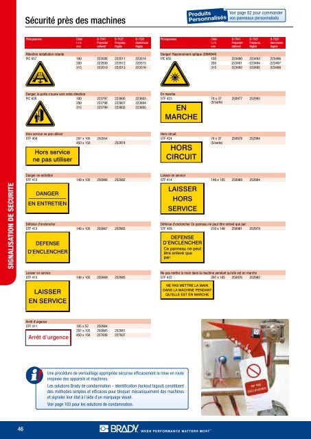 SIGNALISATION DE SECURITE - Etilux