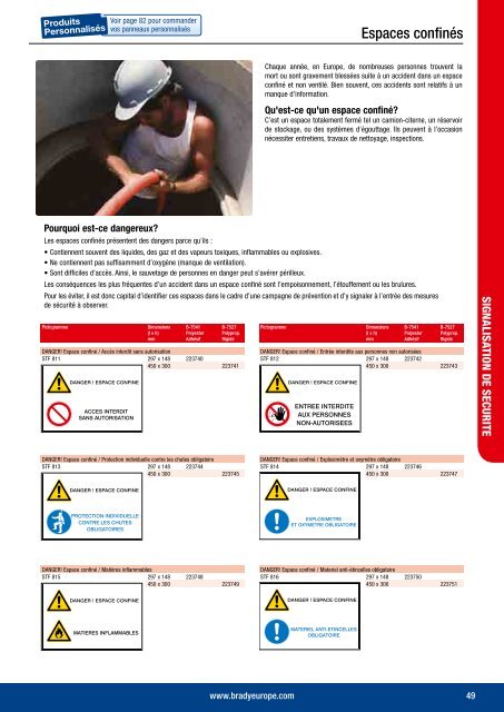 SIGNALISATION DE SECURITE - Etilux