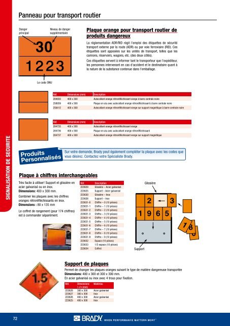 SIGNALISATION DE SECURITE - Etilux