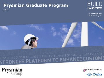 Prysmian Graduate Program