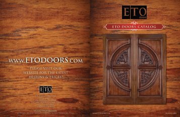 Store Catalog - ETO Doors