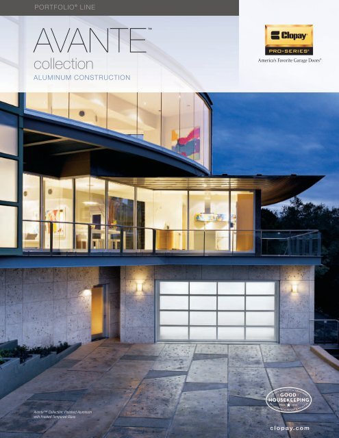 Avante Collection Brochure - ETO Doors