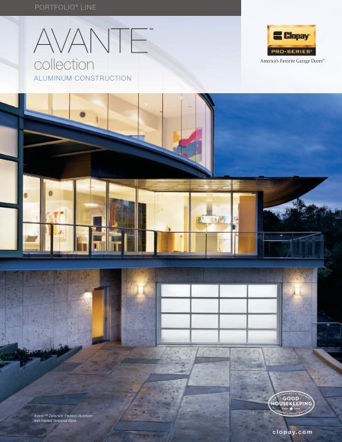 Avante Collection Brochure Eto Doors