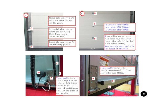 Installation and Maintenance Instructions - ETO Doors